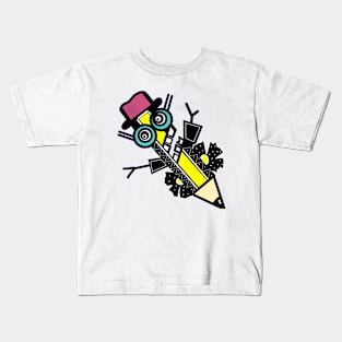 Cute Pencil Kids T-Shirt